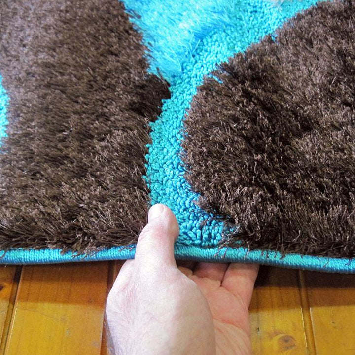 Luxury Shaggy 5328 Turquoise