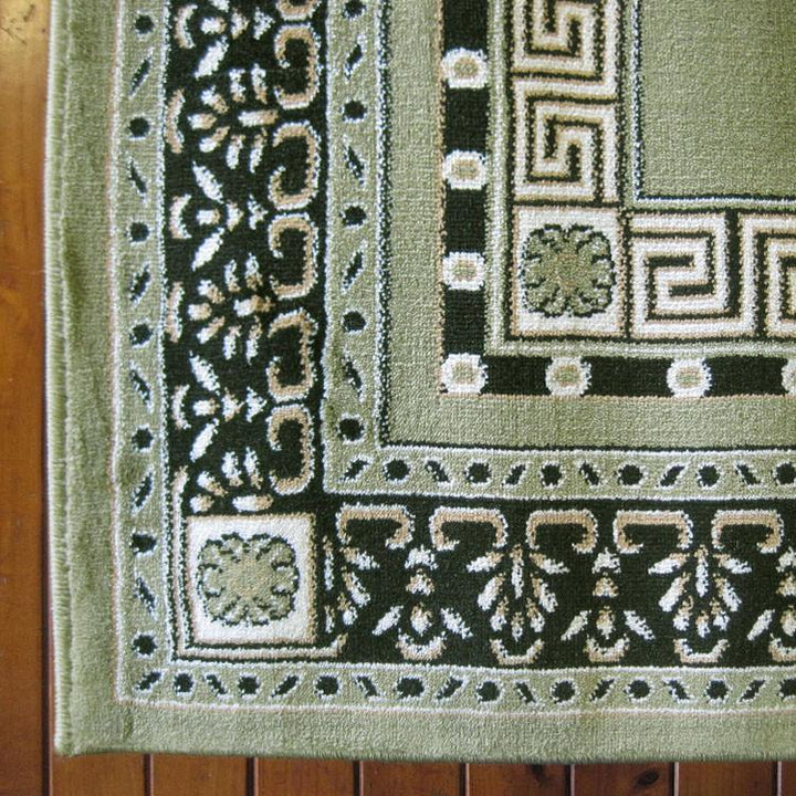 Regal 8002 Green Hallway Runner