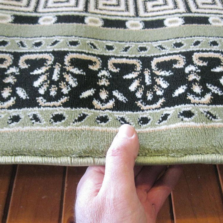 Regal 8002 Green Hallway Runner