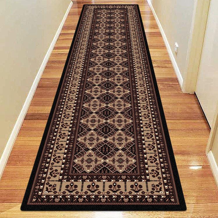 Regal 8004 Black Hallway Runner