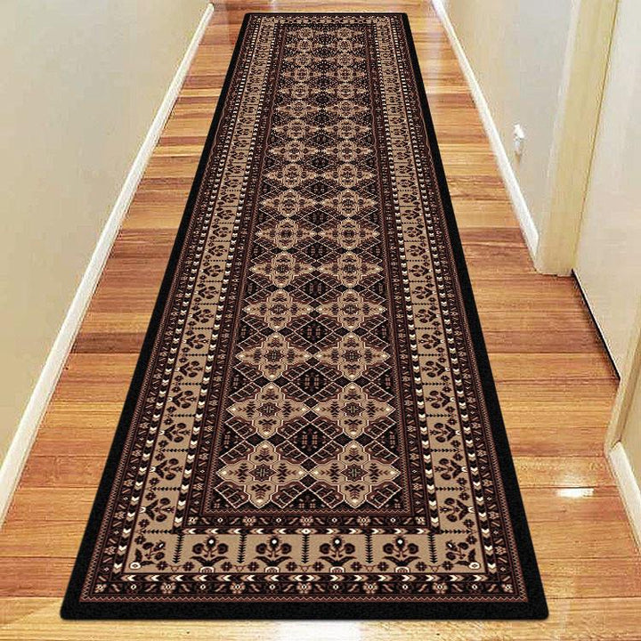 Regal 8004 Black Hallway Runner