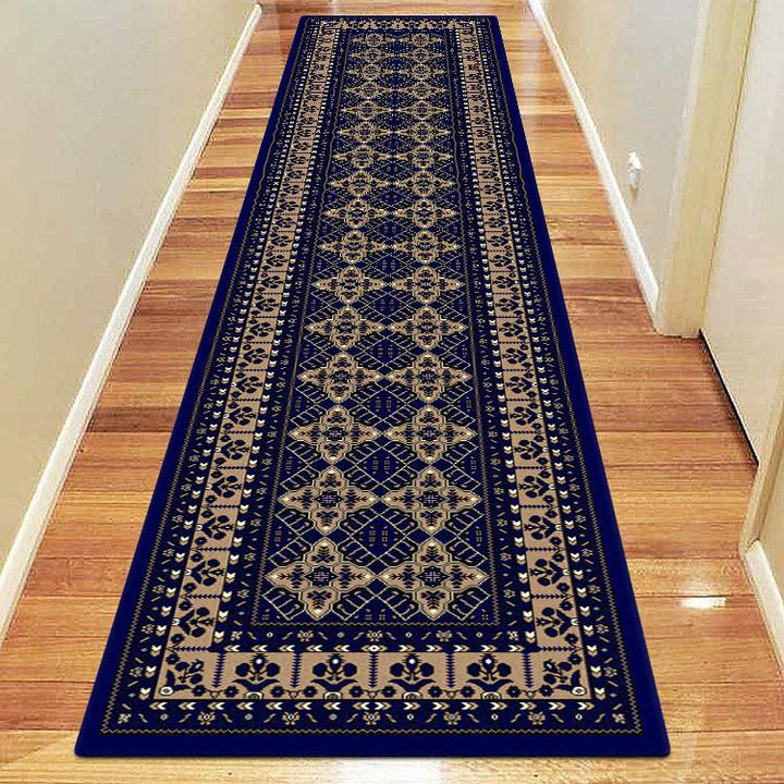 Regal 8004 Dk Blue Hallway Runner