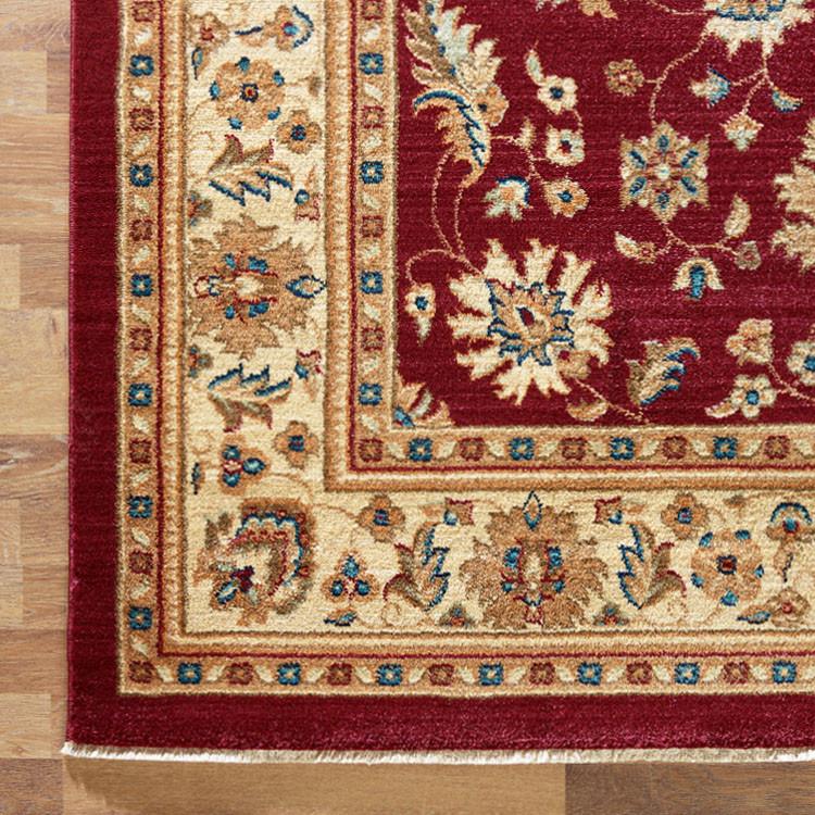 Prince 1259 Red Hallway Runner
