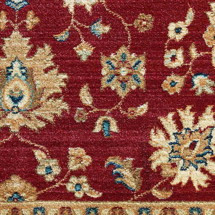 Prince 1259 Red Hallway Runner
