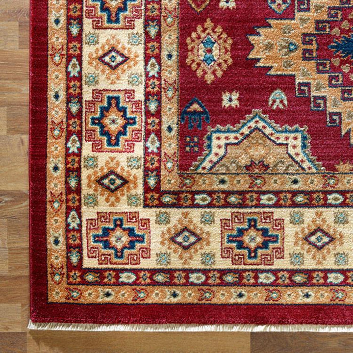 Prince 1267 Red Hallway Runner