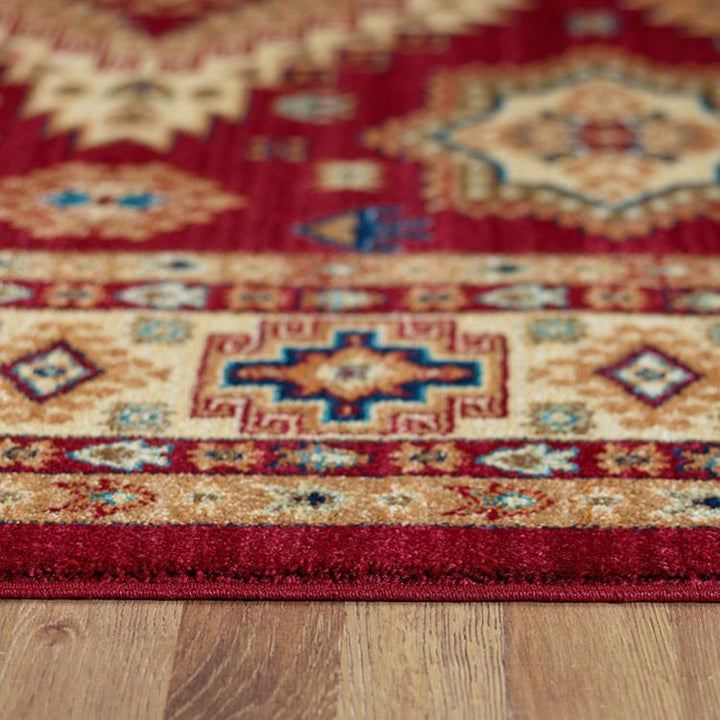 Prince 1267 Red Hallway Runner