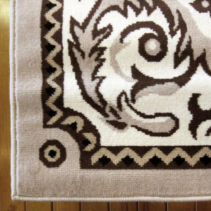 Affordable 1920 Beige Classic Rug