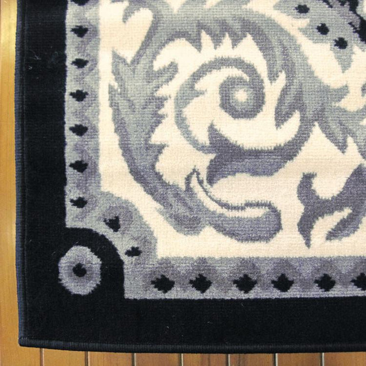 Affordable 1920 Black Hallway Runner