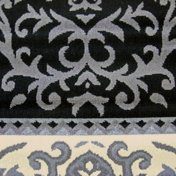 Affordable 1920 Black Hallway Runner