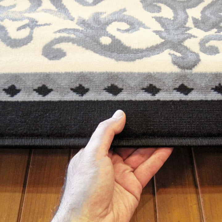 Affordable 1920 Black Hallway Runner