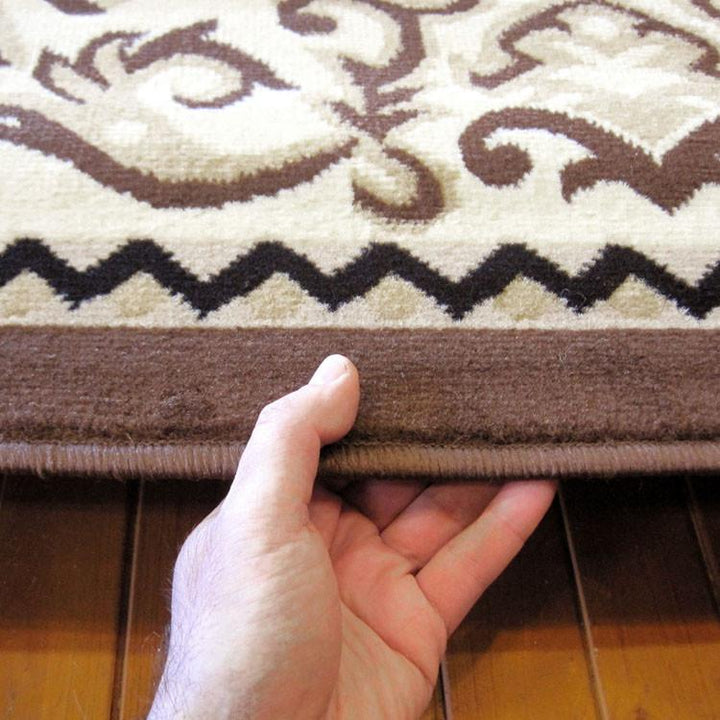 Affordable 1920 Brown Hallway Runner