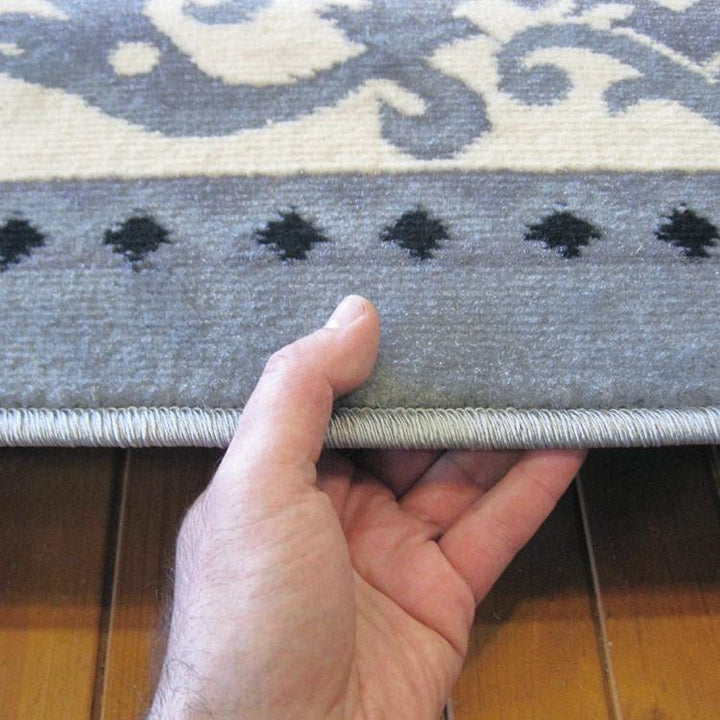 Affordable 1920 Grey Hallway Runner
