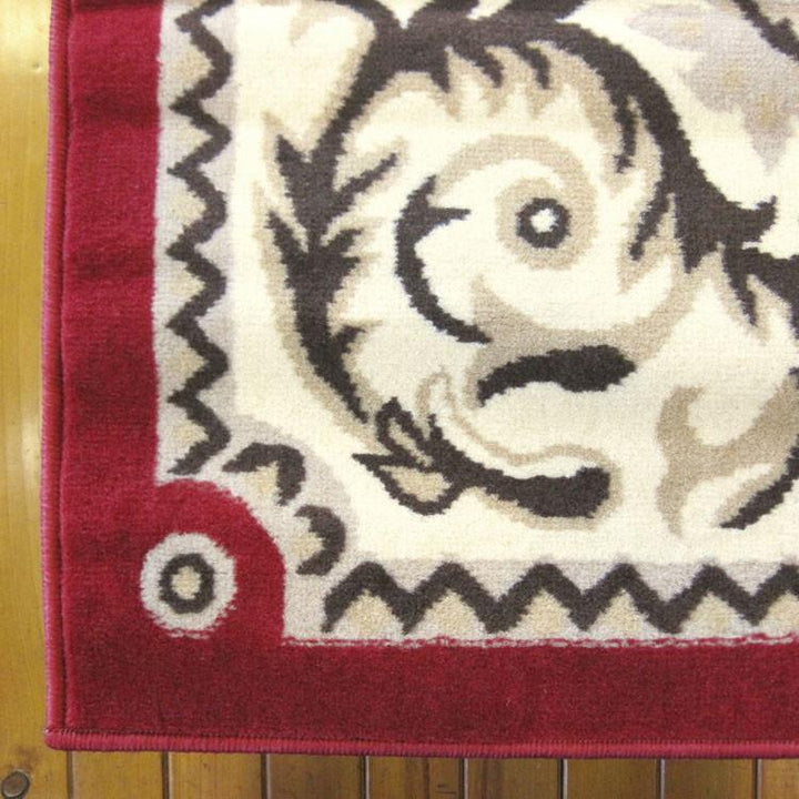 Affordable 1920 Red Classic Rug