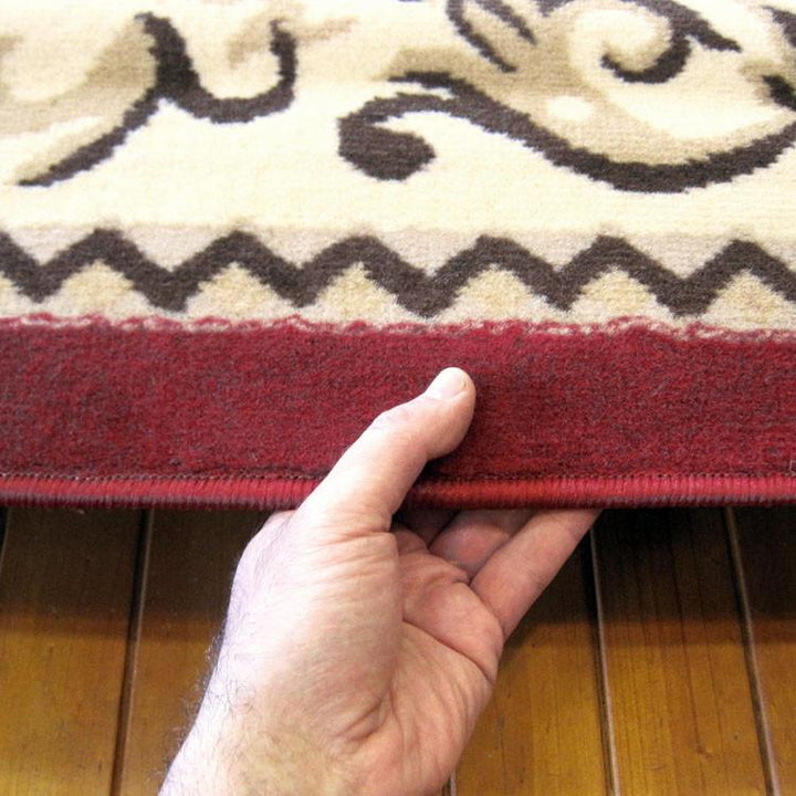Affordable 1920 Red Classic Rug