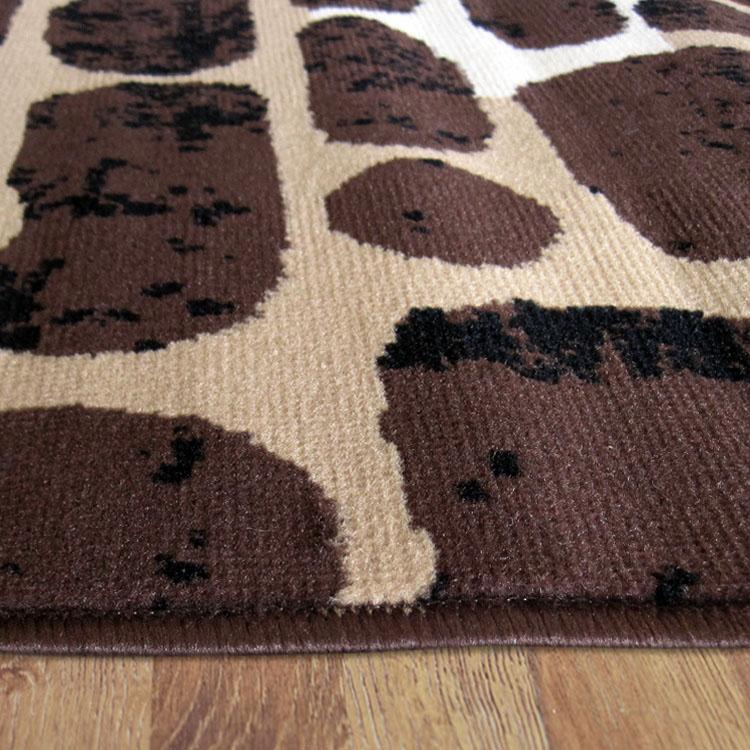 Affordable 2013 Brown Modern Rug