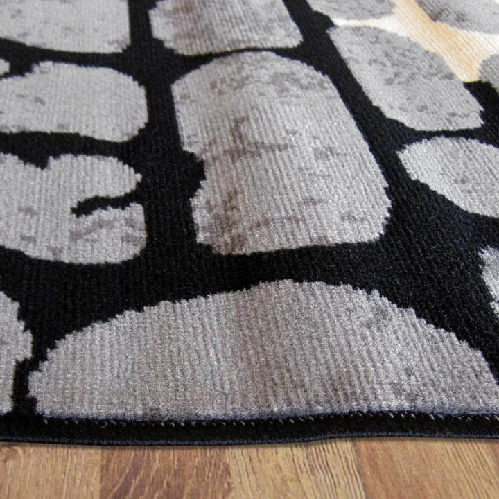 Affordable 2013 Grey Modern Rug