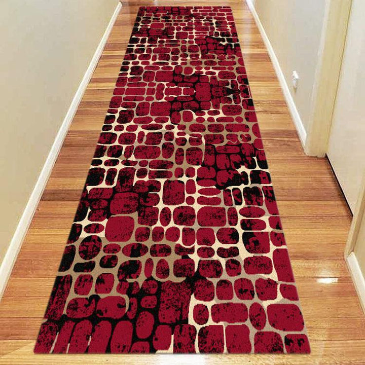 Affordable 2013 Red Modern Rug