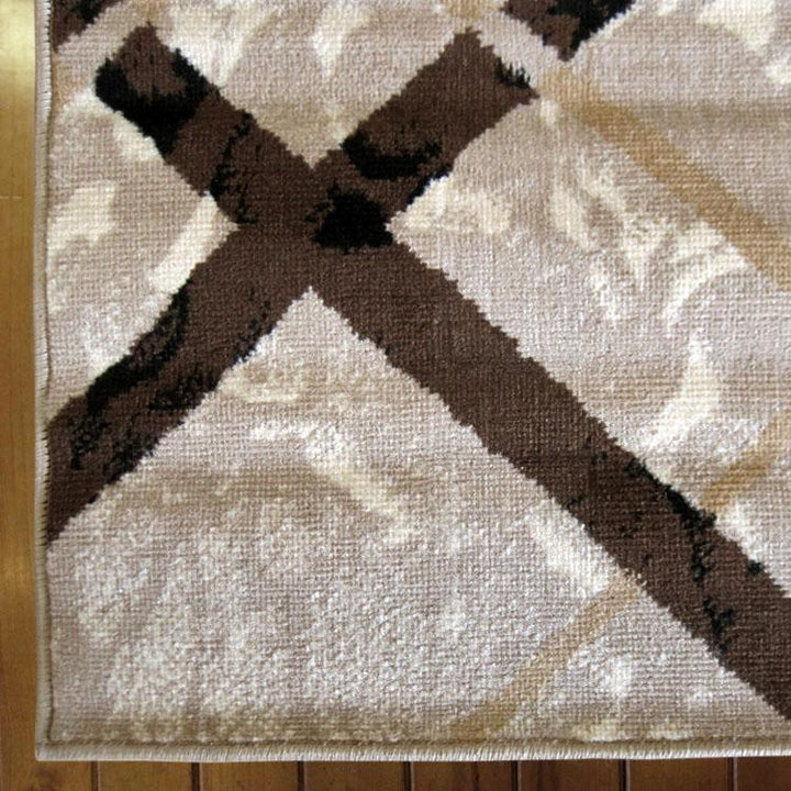 Affordable 2112 Beige Modern Rug