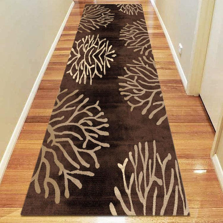 Affordable 2116 Brown Hallway Runner
