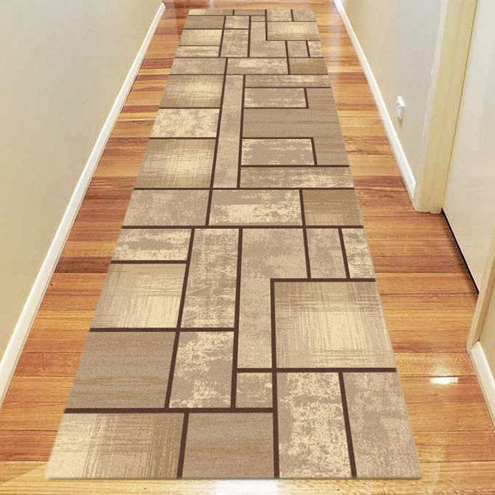 Affordable 2119 Beige Hallway Runner