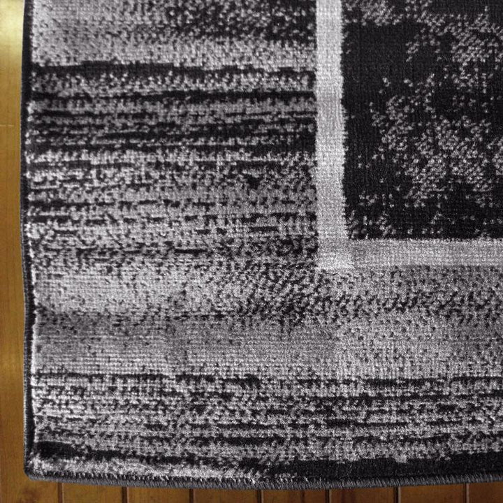 Affordable 2119 Black Hallway Runner