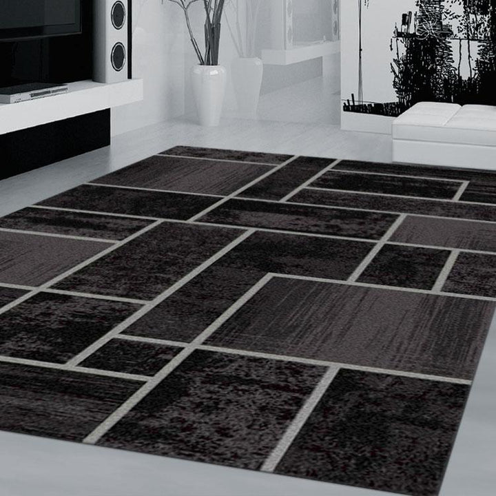 Affordable 2119 Black Rug