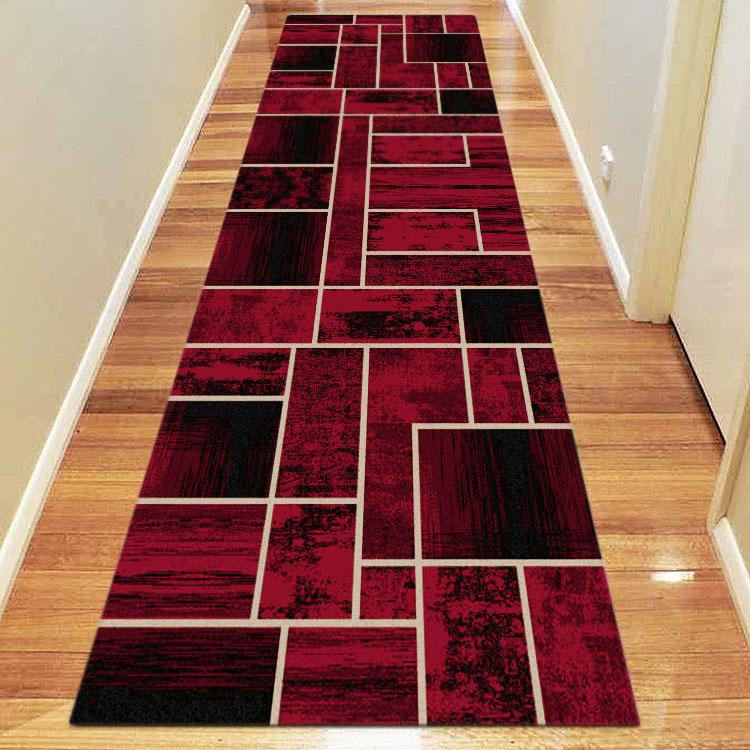 Affordable 2119 Red Hallway Runner – Rugs N More