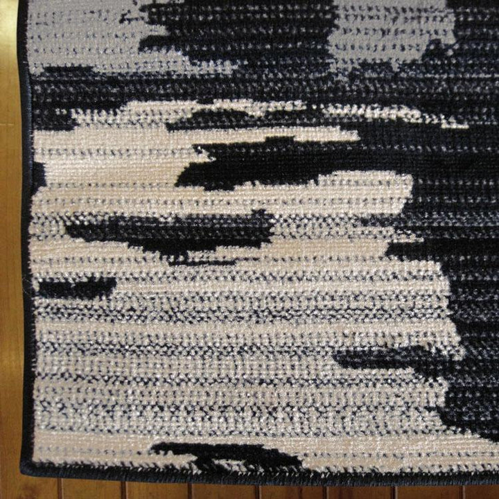 Affordable 2120 Black Hallway Runner