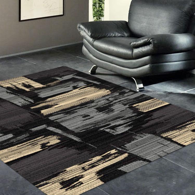 Affordable 2120 Black Rug