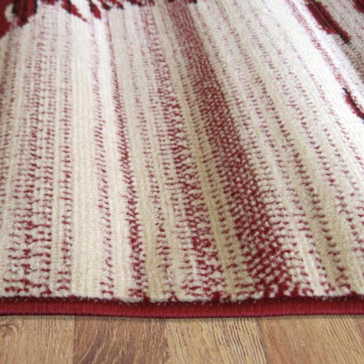 Affordable 2120 Red Rug
