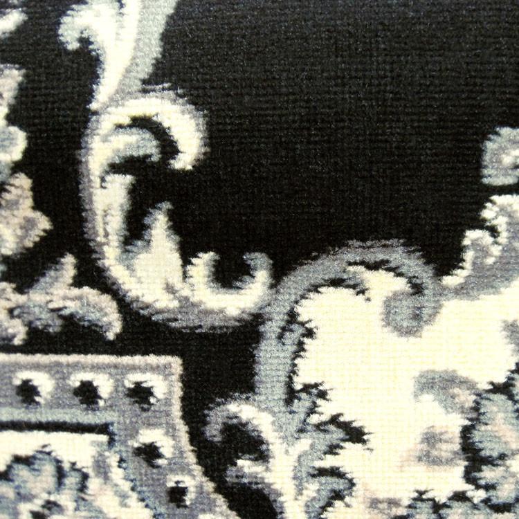 Affordable 6151 Black Hallway Runner