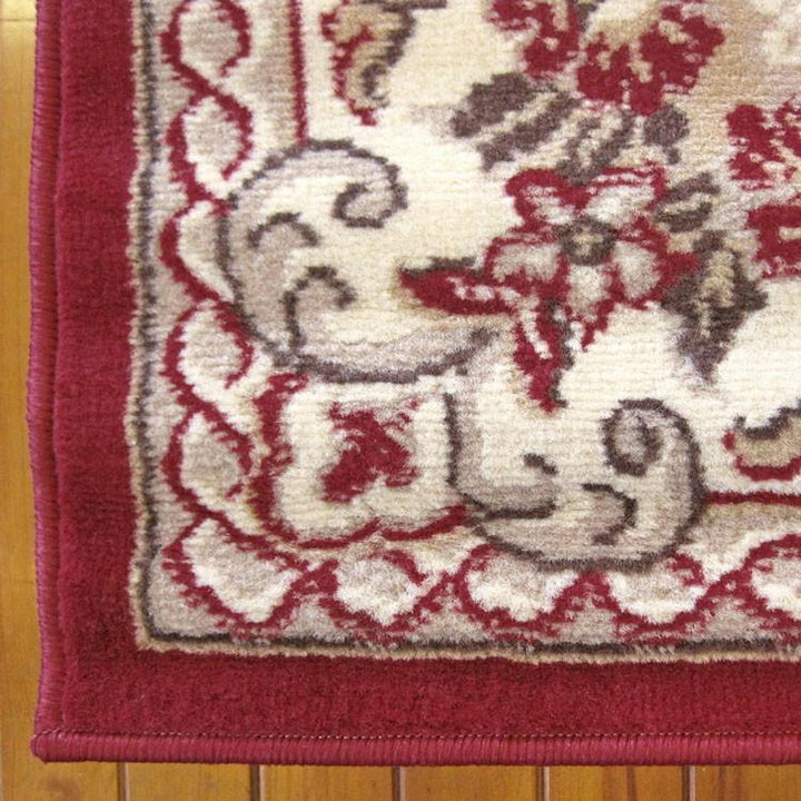 Affordable 6151 Red Budget Rug