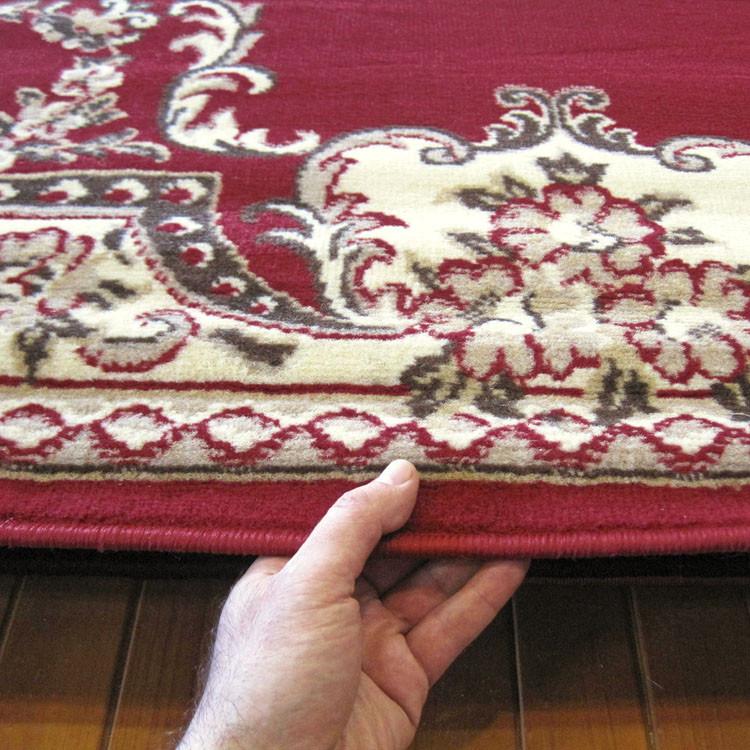 Affordable 6151 Red Budget Rug