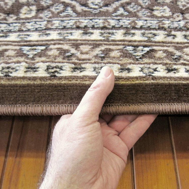 Affordable 6332 Brown Hallway Runner