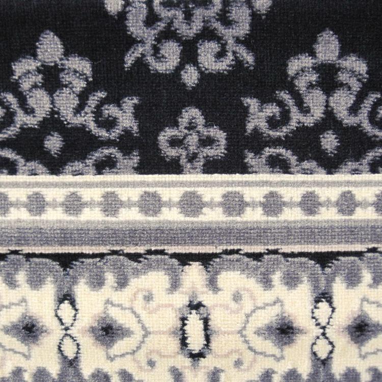 Affordable 6334 Black Hallway Runner
