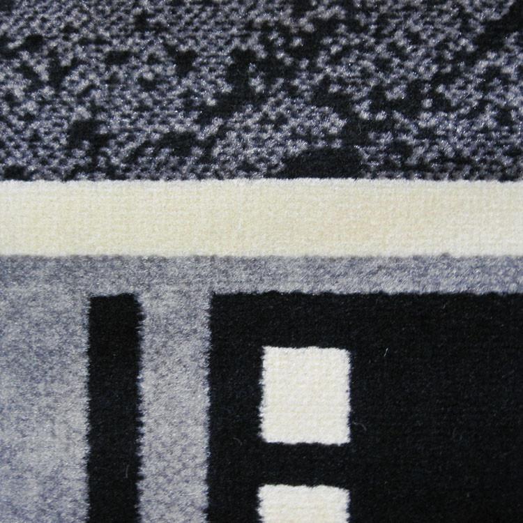 Affordable 6336 Black Hallway Runner
