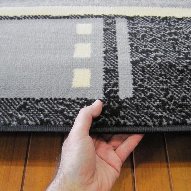 Affordable 6336 Grey Hallway Runner