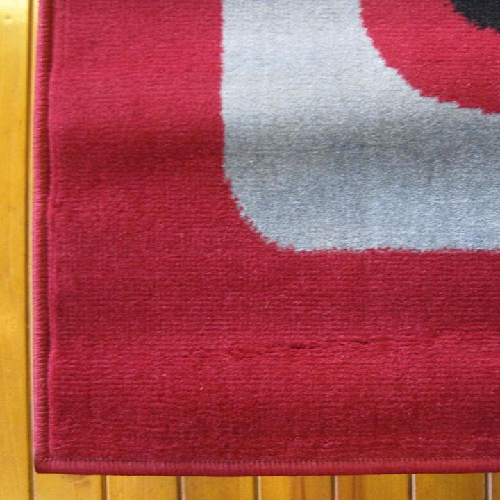 Affordable 6567 Red Hallway Runner
