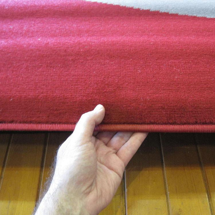 Affordable 6568 Red Hallway Runner