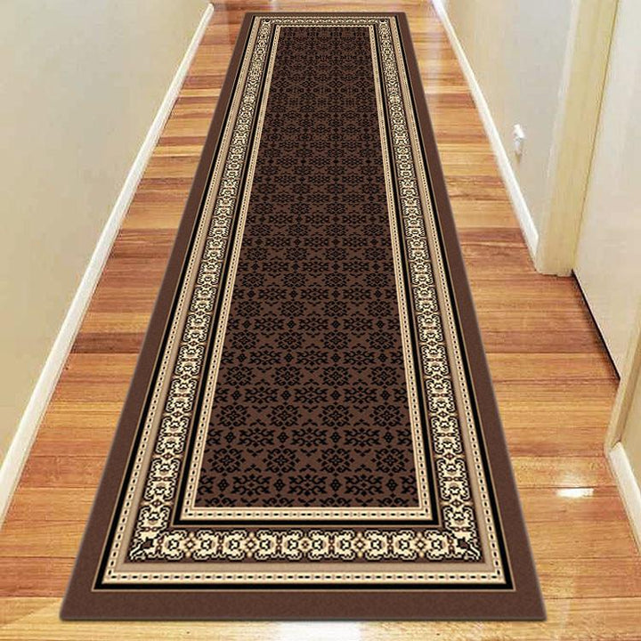 Affordable 6334 Brown Hallway Runner