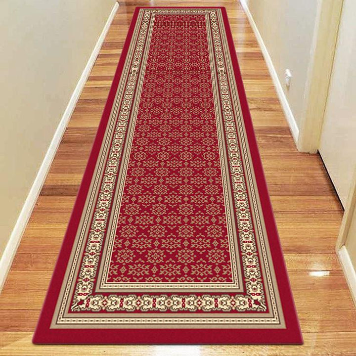 Affordable 6334 Red Hallway Runner