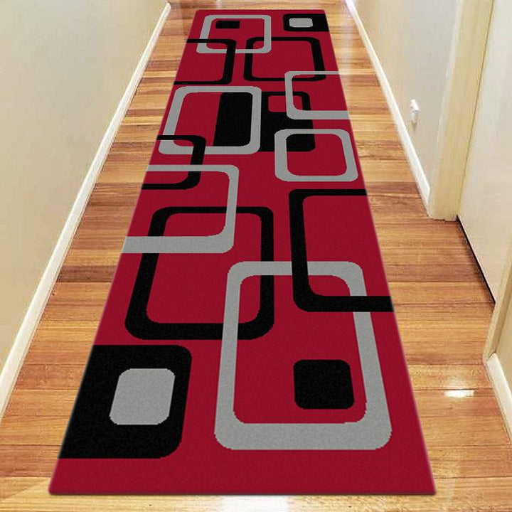 Affordable 6567 Red Hallway Runner