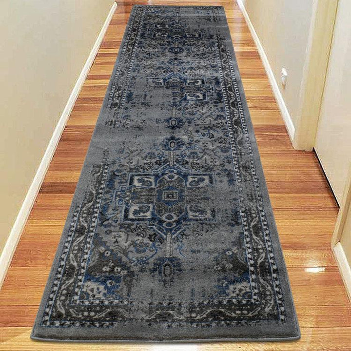 Desert 102 Grey Hallway Runner