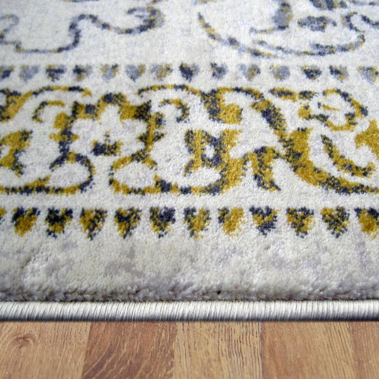 Desert 892 Gold Round Rugs