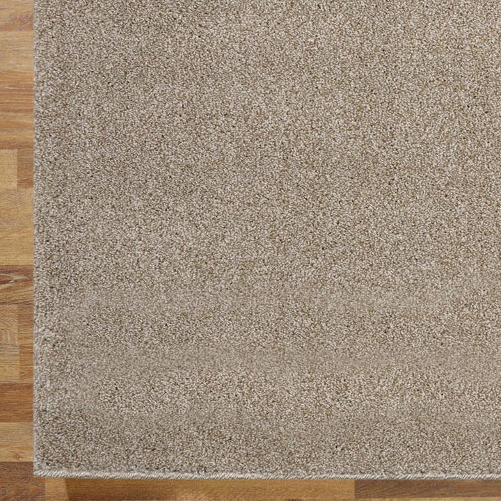 Simple 6365 Dark Beige Hallway Runner