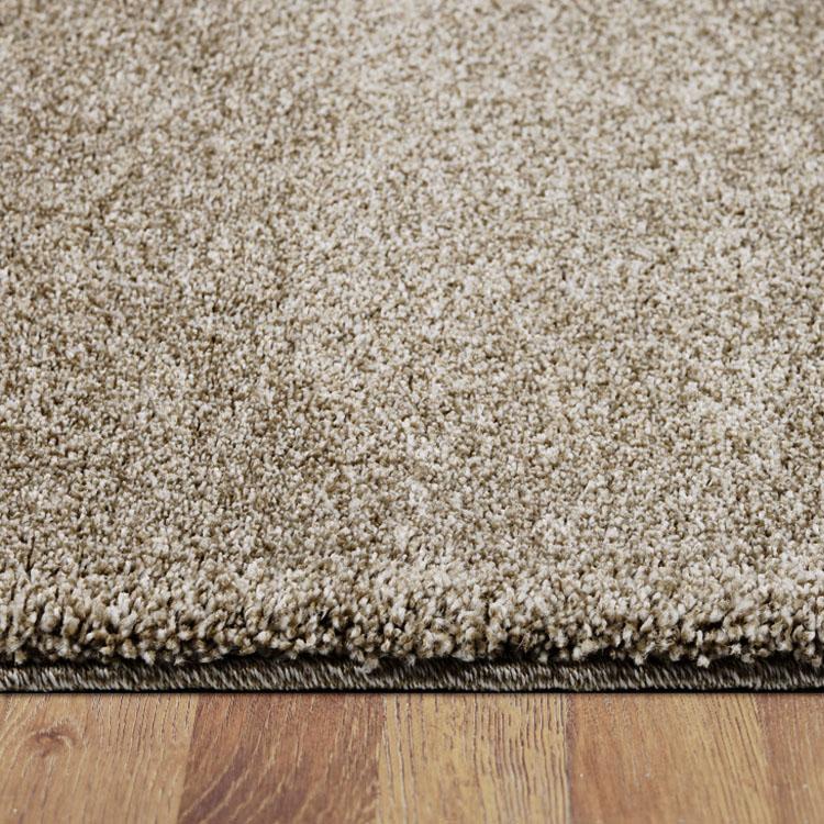 Simple 6365 Dark Beige Hallway Runner