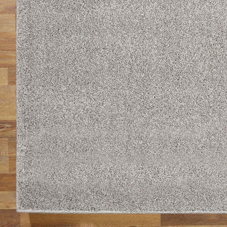 Simple 6365 Light Grey Hallway Runner